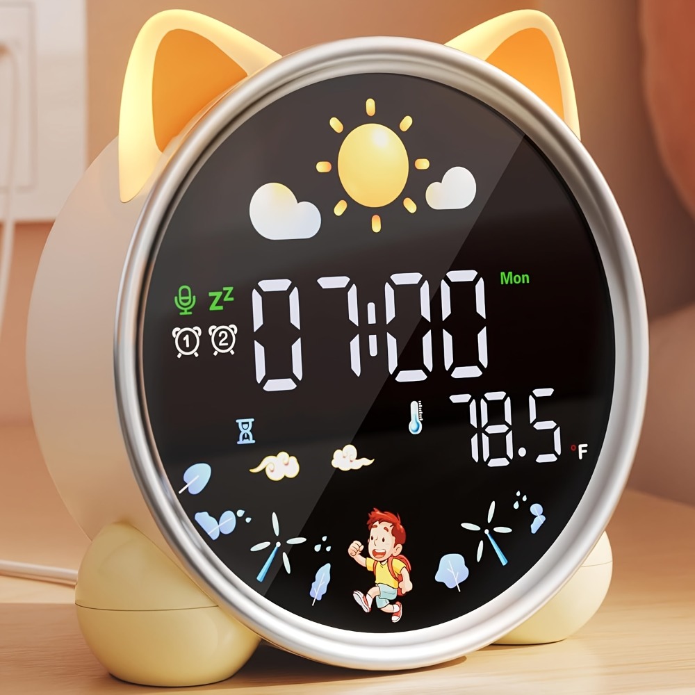 Sound Sleep Trainer Clock - Детский будильник, готовый к посадке, детский