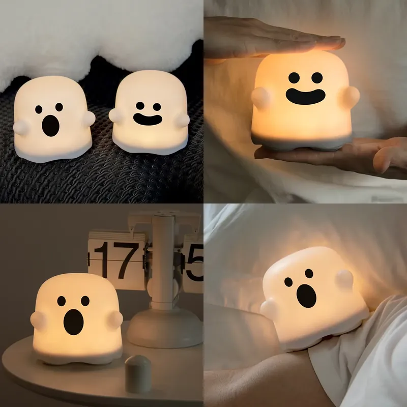 Baby Nursery Table Lamp - Креативный милый ночник в виде призрака,