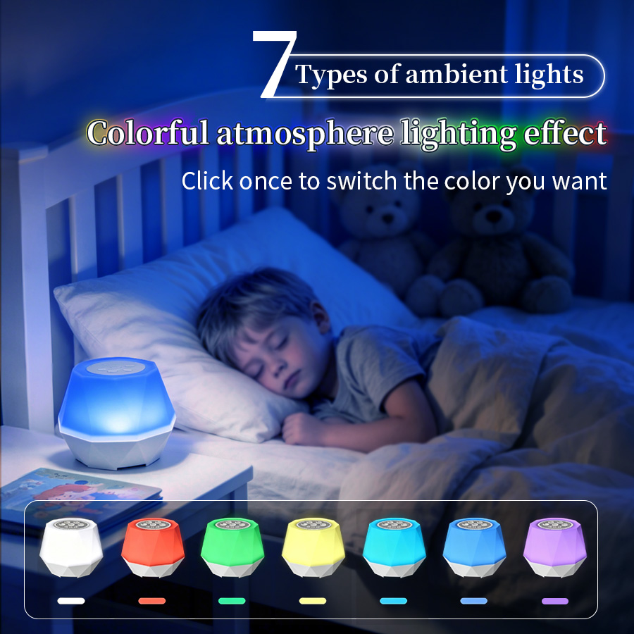Baby Nursery Lamp - Ночник с функцией белого шума, 7