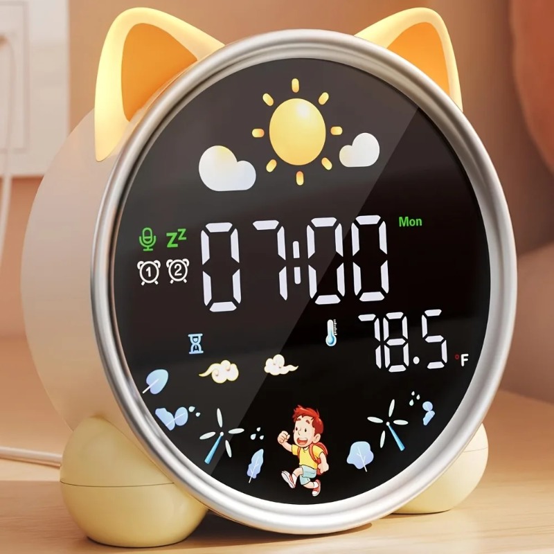 Sound Sleep Trainer Clock - Детский будильник-тренер сна с ночником и