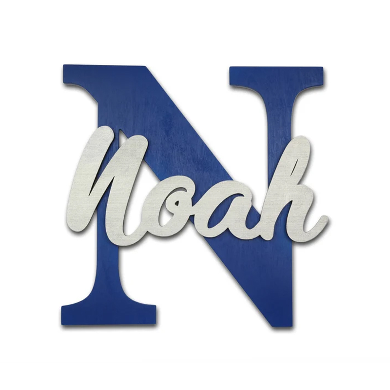 Baby Nursery Name Sign - Деревянные буквы, настенные буквы для детской
