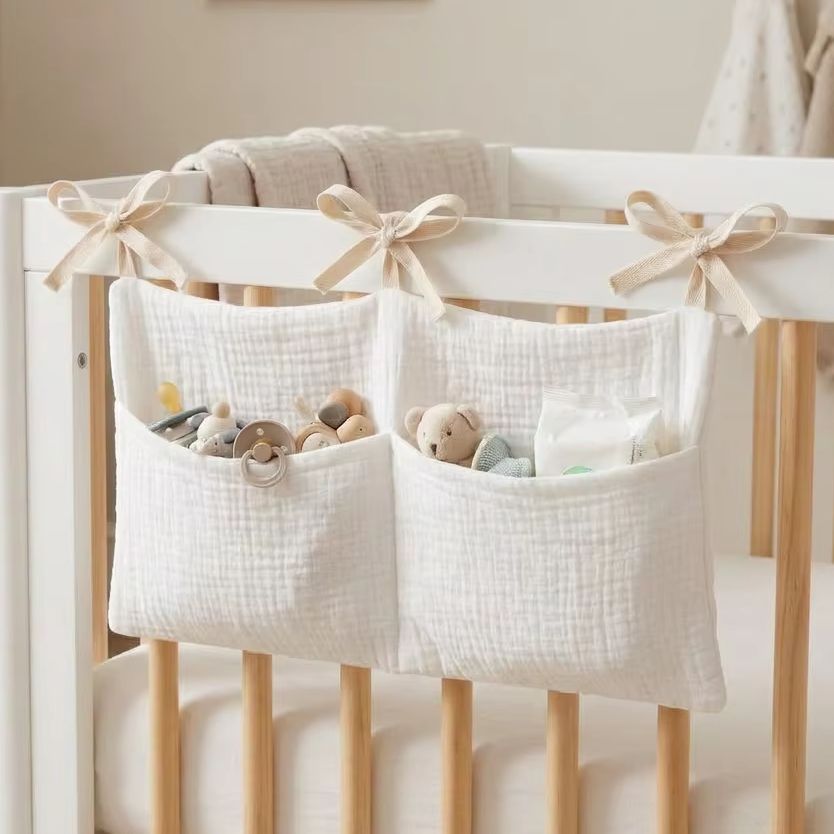 Baby Nursery Organization Ideas - Новая подвесная сумка-органайзер для детской кроватки