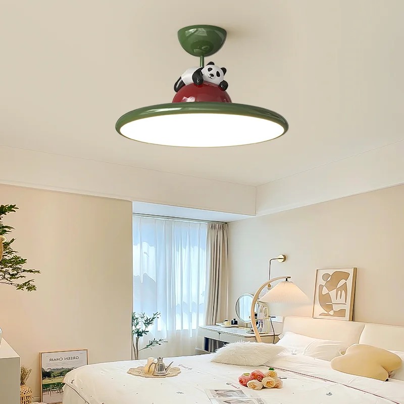 Baby Nursery Light Fixture - Светодиодный потолочный светильник в мультяшном кремовом