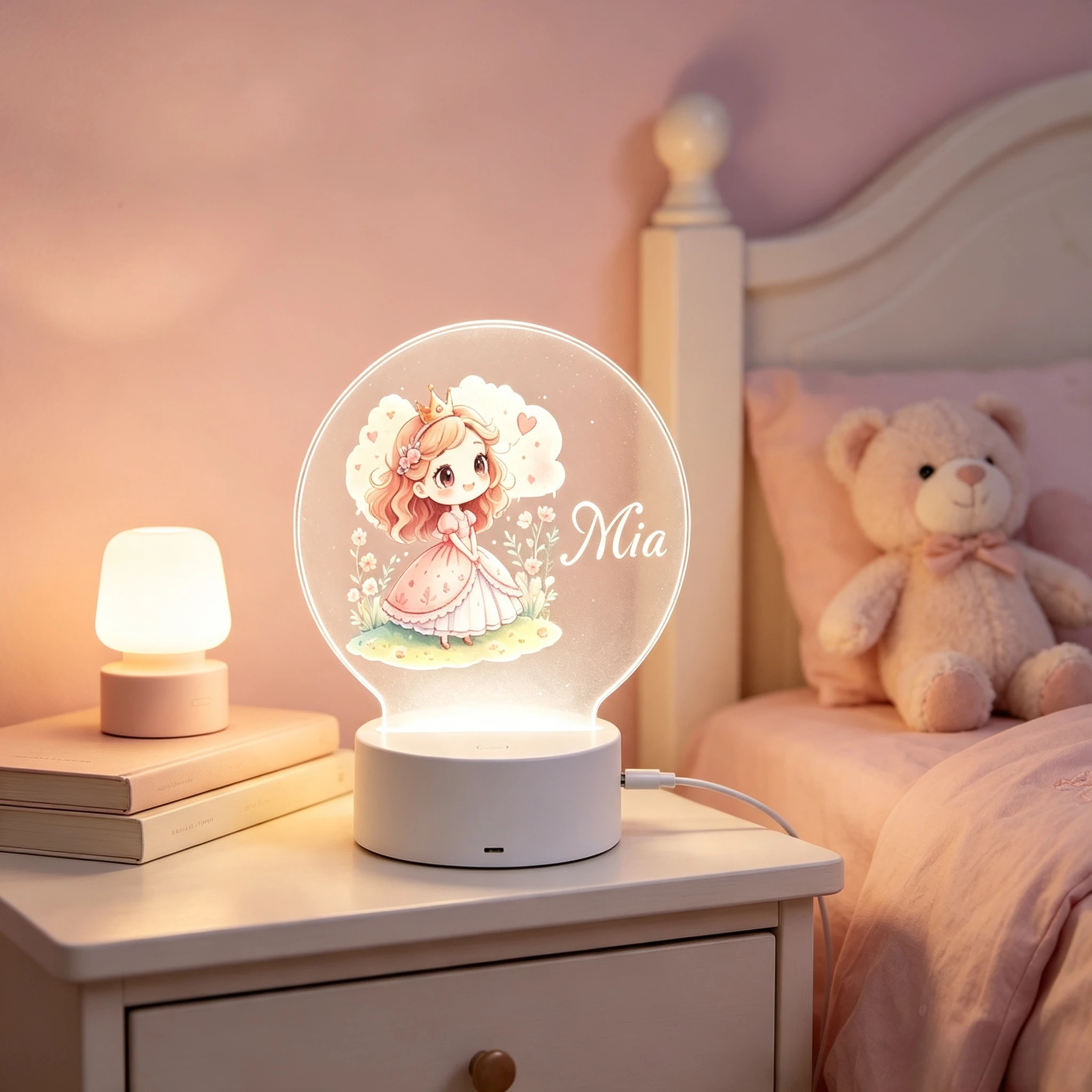 Милый ночник в виде короны мал – обзор и цена Baby Nursery Lamp