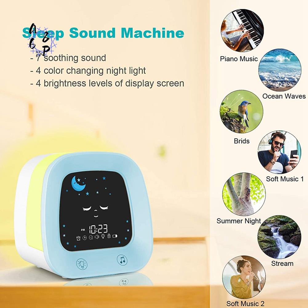 Будильник A68P-1, детский буди – обзор и цена Sound Sleep Trainer Clock