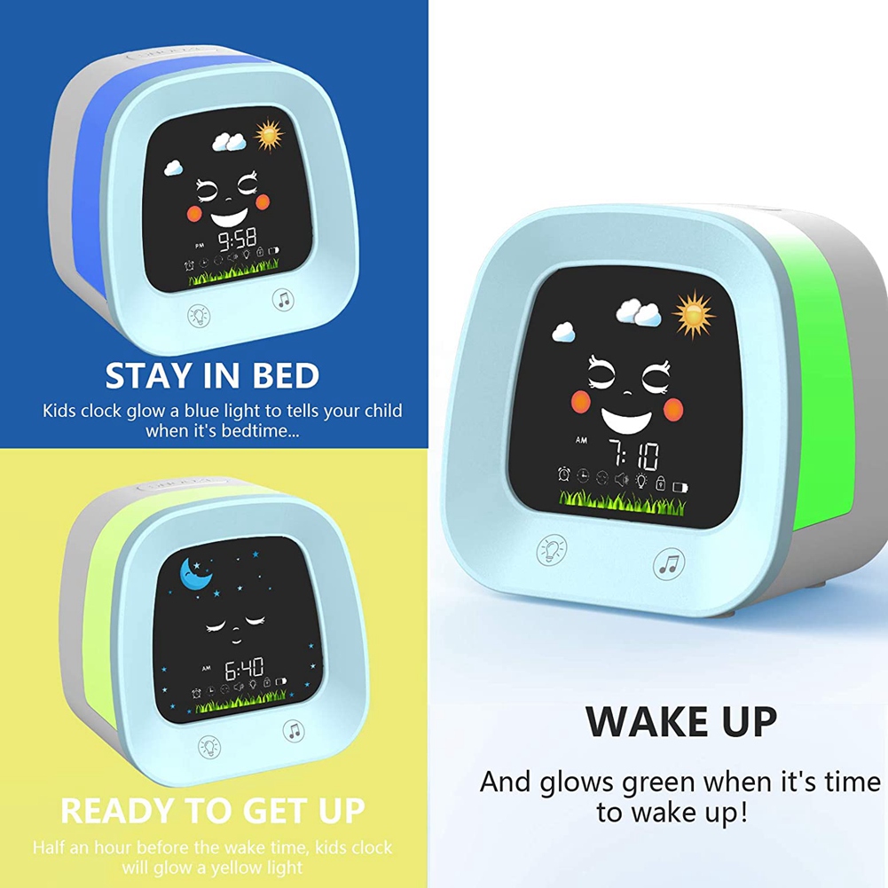 Будильник A68P-1, детский буди – обзор и цена Sound Sleep Trainer Clock