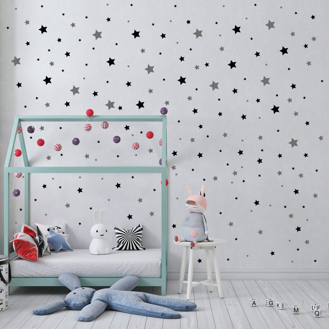 Мультфильм 65 шт., наклейка на – обзор и цена Baby Nursery Design