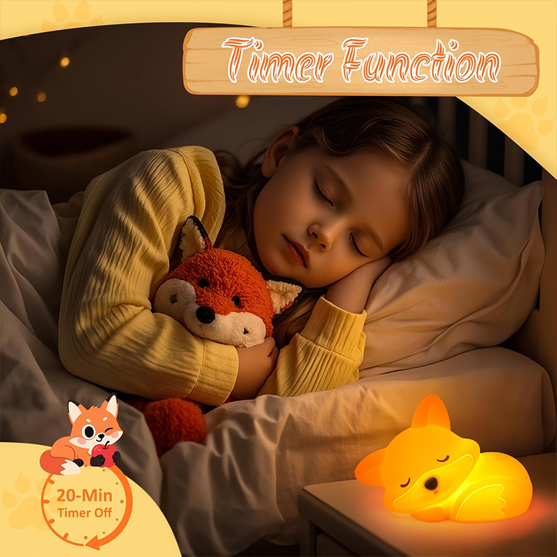 Милый ночник в виде лисы, сили – обзор и цена Baby Nursery Table Lamp