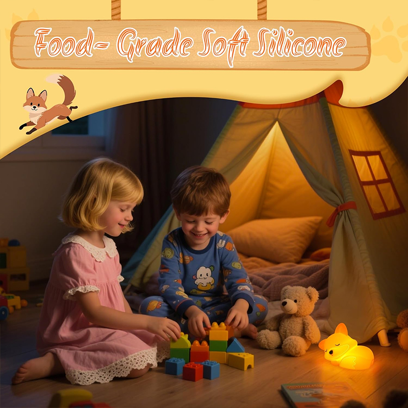 Милый ночник в виде лисы, сили – обзор и цена Baby Nursery Table Lamp