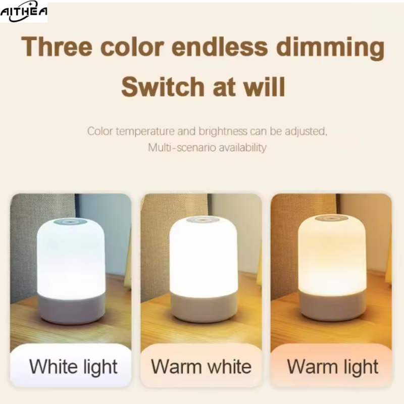 Ночник AITHEA с 3 цветами LED- – обзор и цена Baby Nursery Table Lamp