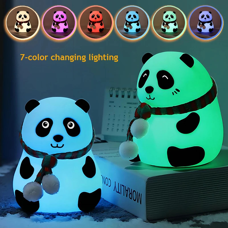 Милый ночник в виде панды из с – обзор и цена Baby Nursery Table Lamp