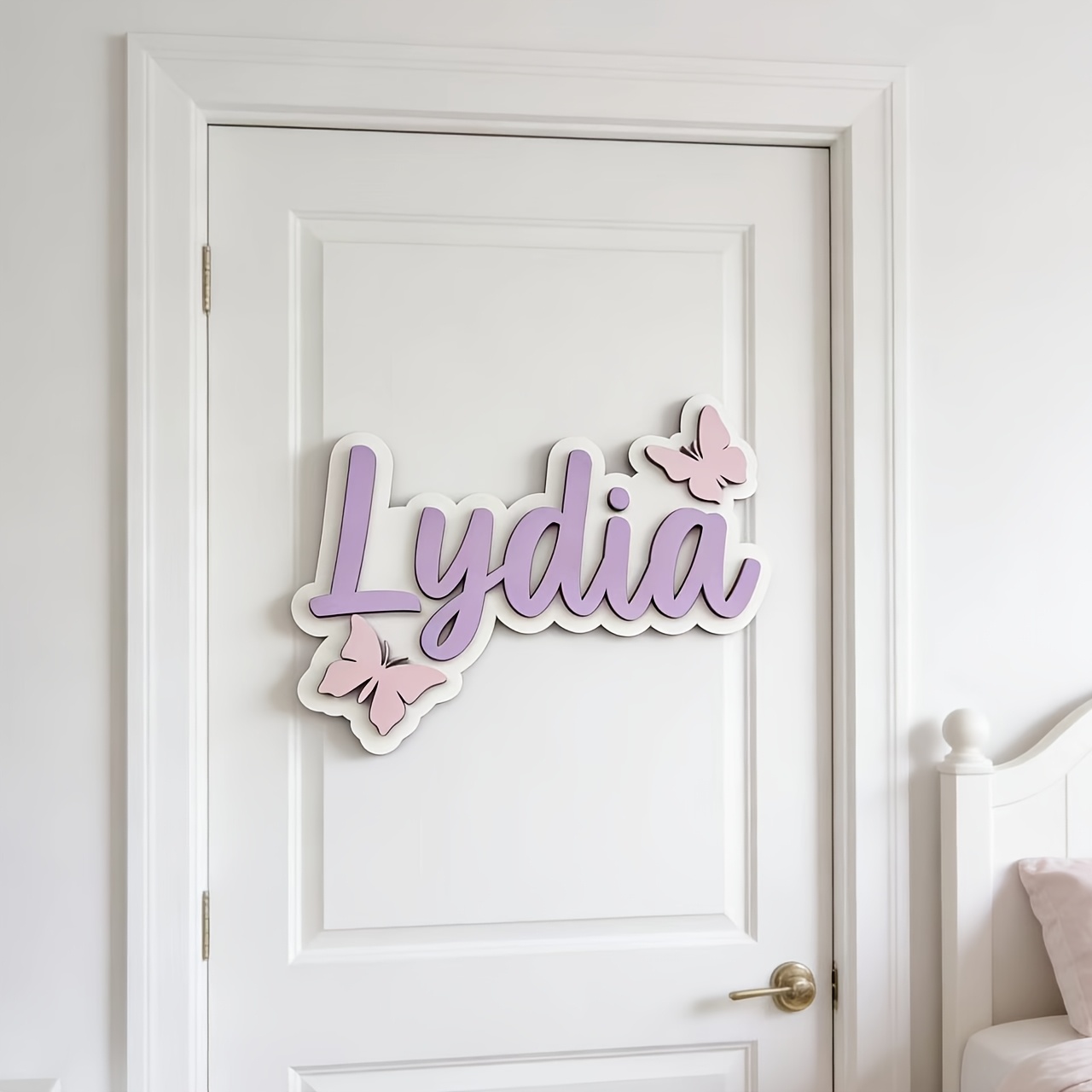 Персонализированная табличка с – обзор и цена Baby Nursery Name Sign