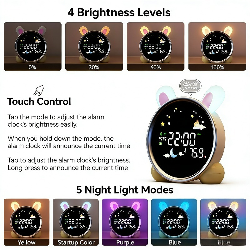 Детский будильник-тренажер для – обзор и цена Sound Sleep Trainer Clock