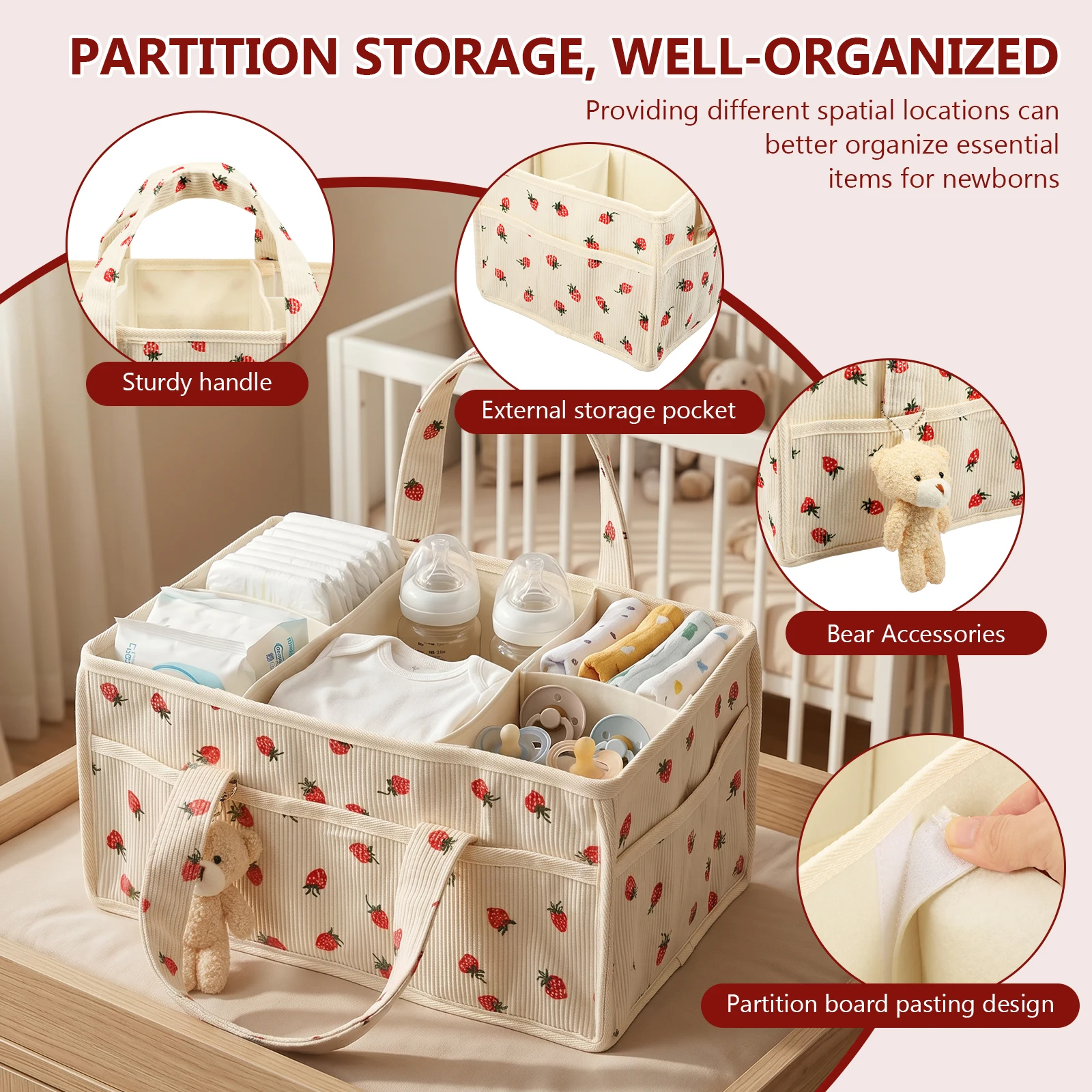 Портативный войлочный органайз – обзор и цена Baby Nursery Organization Ideas