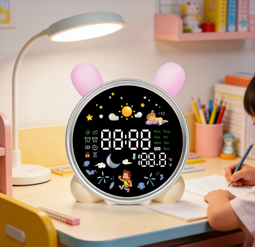Детский будильник-тренер сна с – обзор и цена Sound Sleep Trainer Clock