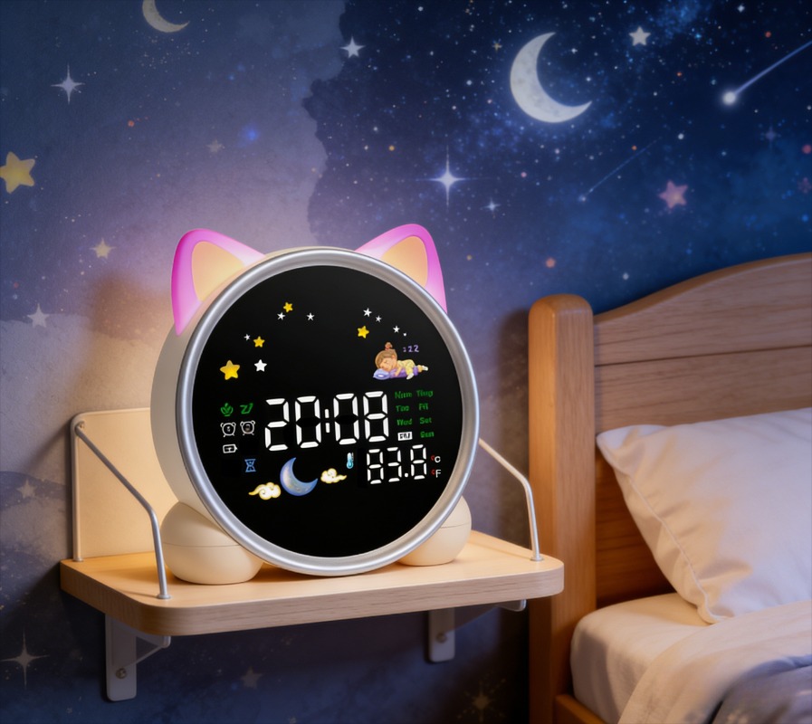 Детский будильник-тренер сна с – обзор и цена Sound Sleep Trainer Clock