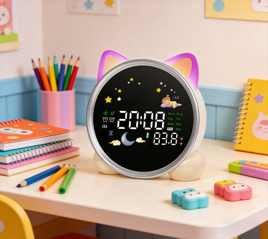 Детский будильник-тренер сна с – обзор и цена Sound Sleep Trainer Clock