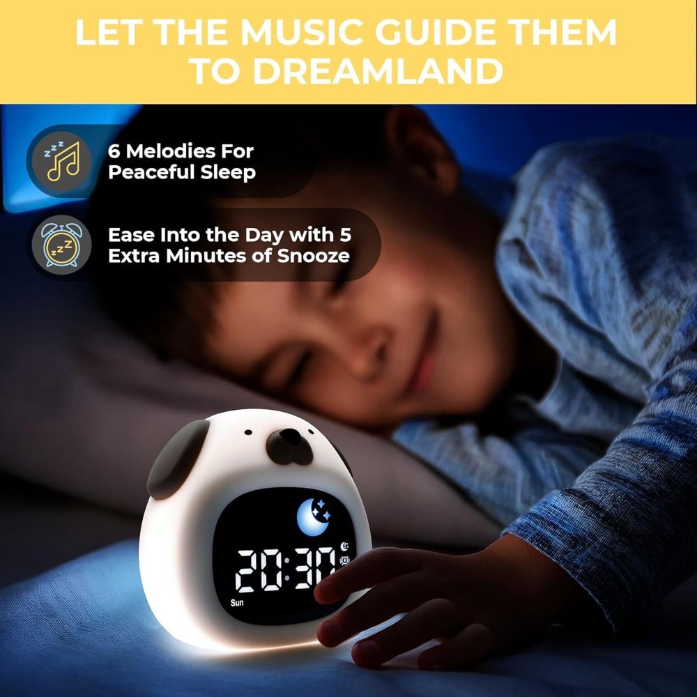 Новый яркий будильник с тренаж – обзор и цена Sound Sleep Trainer Clock