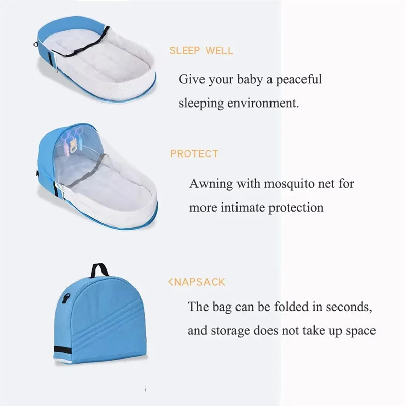 Детская кроватка, удобная скла – обзор и цена Baby Nursery Bed