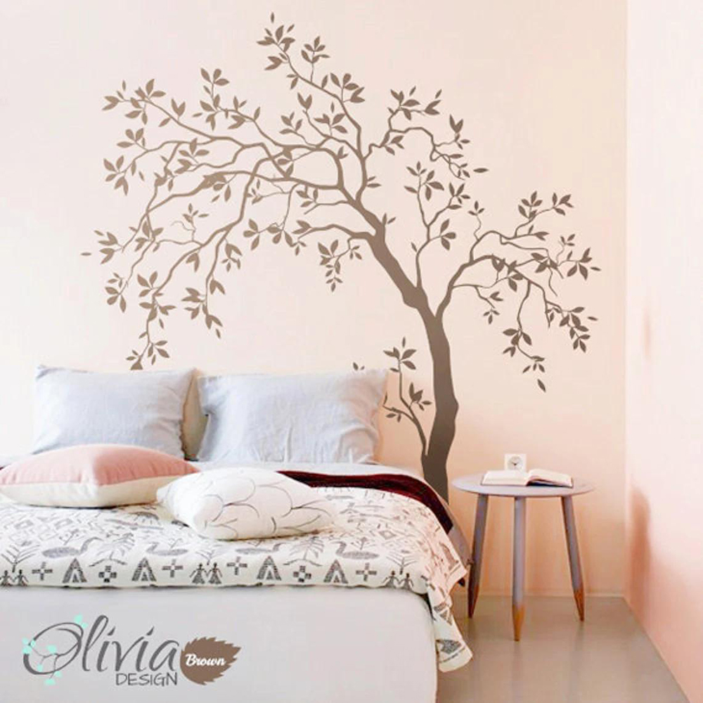 Большое дерево стикер на стену – обзор и цена Baby Nursery Design
