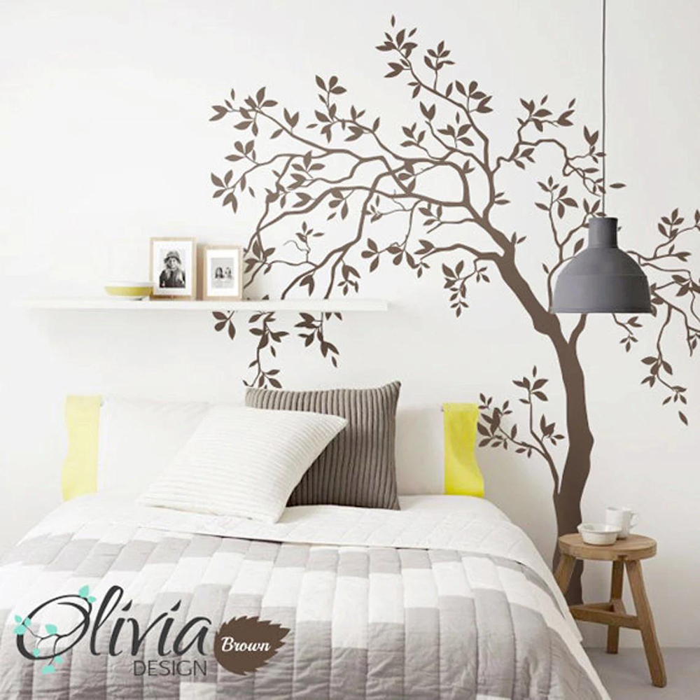 Большое дерево стикер на стену – обзор и цена Baby Nursery Design