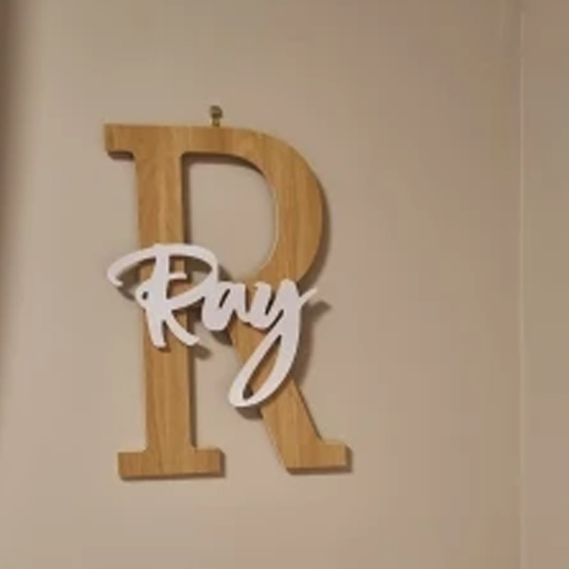 Изготовленный на заказ деревян – обзор и цена Baby Nursery Name Sign
