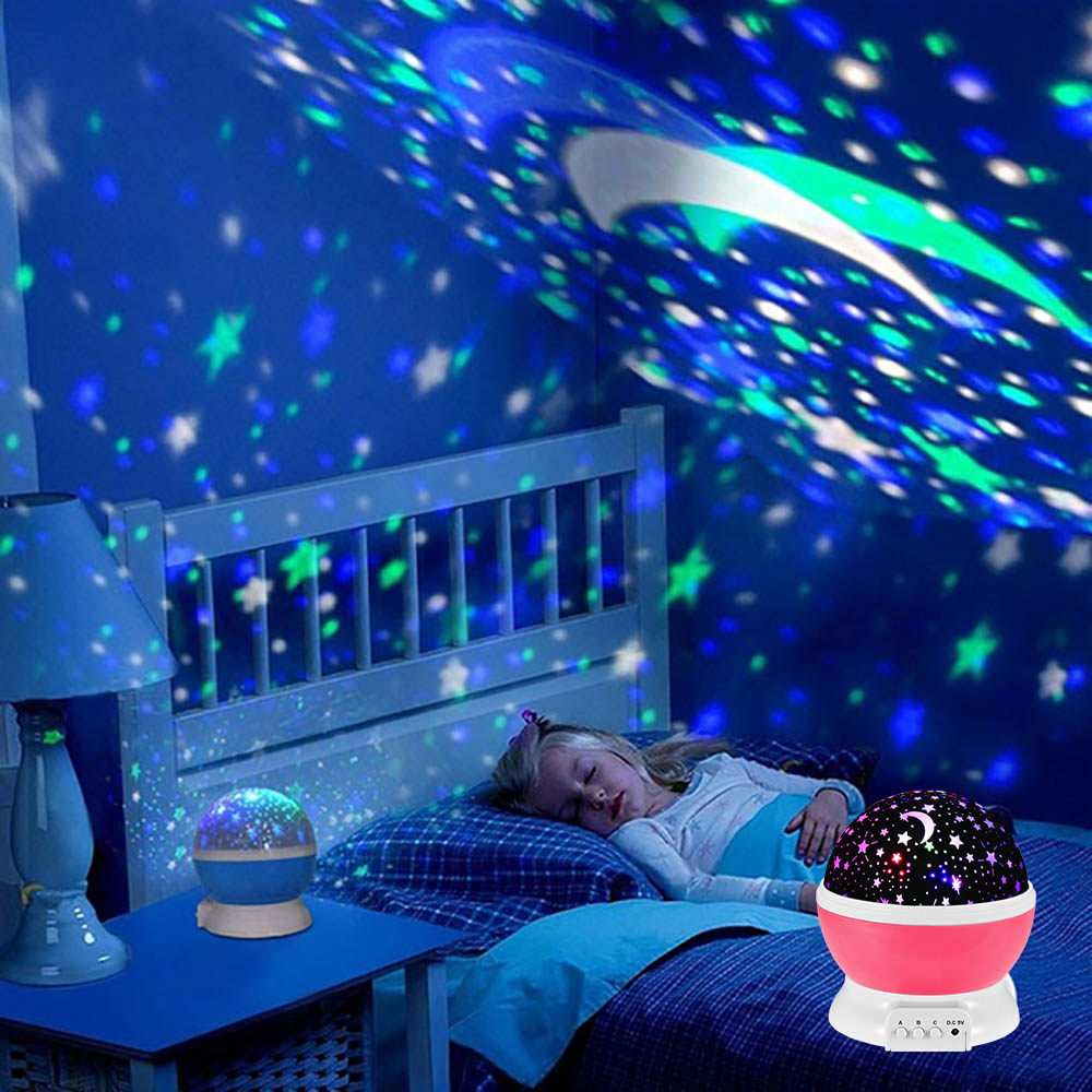 Ночник-проектор, звездное небо – обзор и цена Baby Nursery Table Lamp