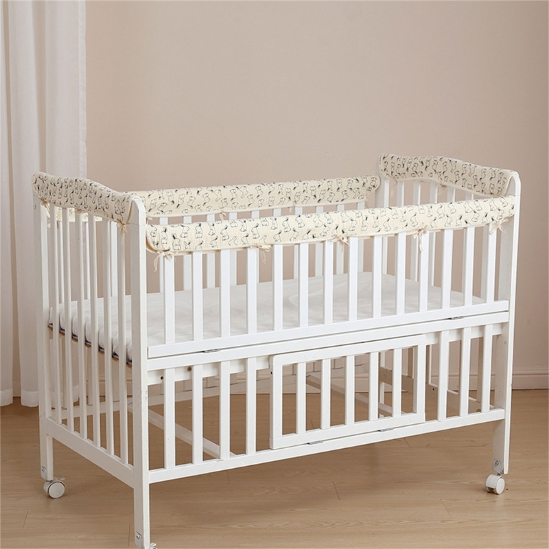 4 шт. хлопковые Детские бампер – обзор и цена Baby Nursery Bed