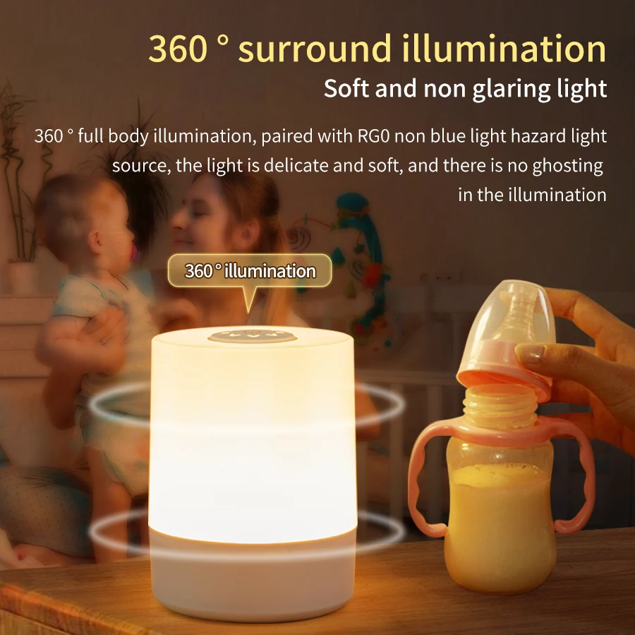Перезаряжаемый светодиодный но – обзор и цена Baby Nursery Table Lamp