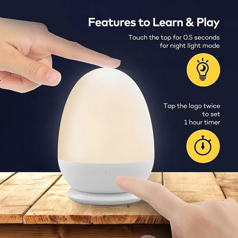 Сенсорный ночник для детской,  – обзор и цена Baby Nursery Lamp