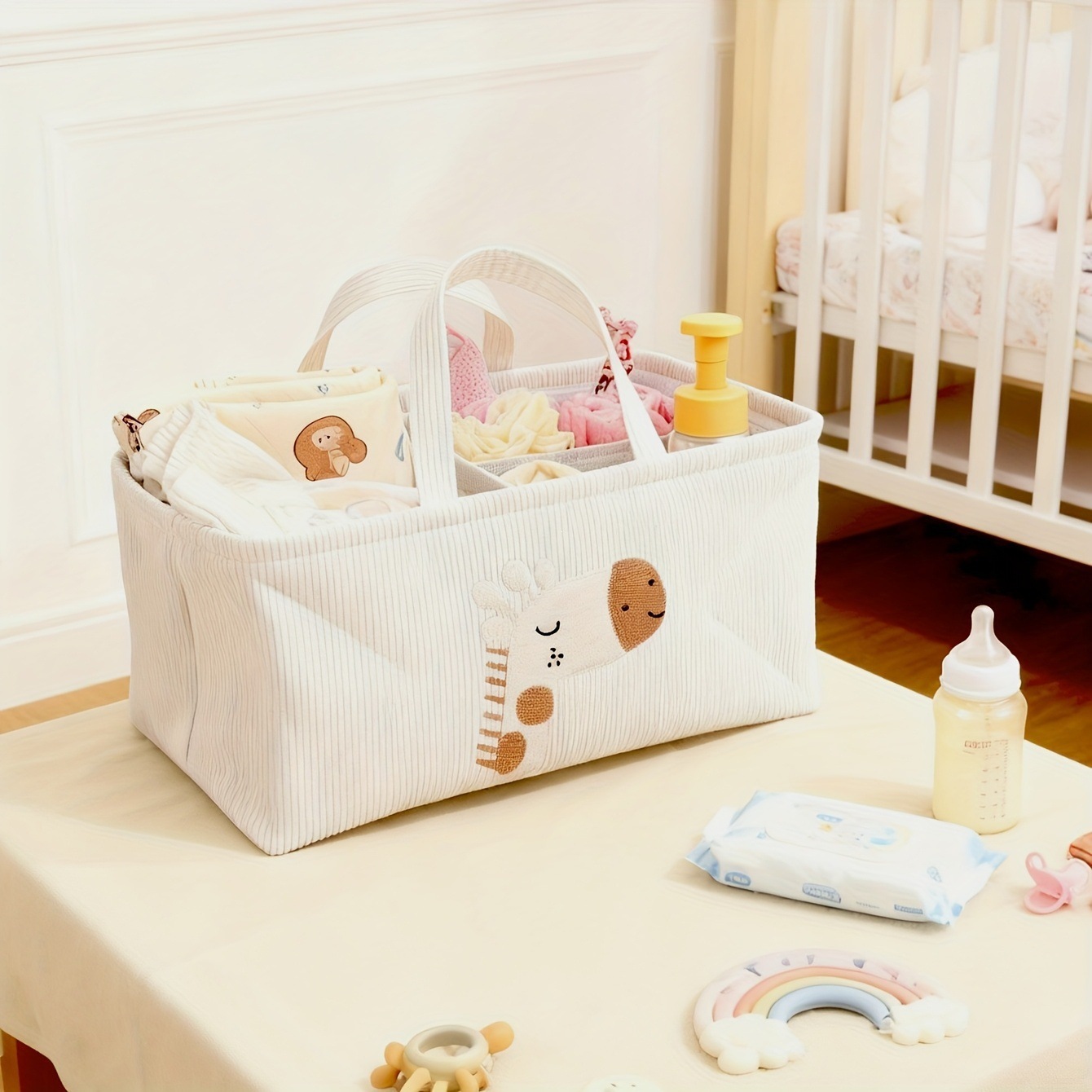 Милая корзина для подгузников  – обзор и цена Baby Nursery Organization Ideas