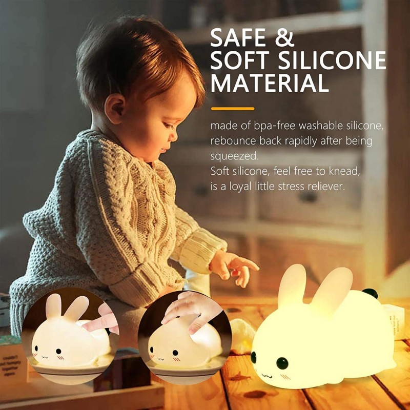 Светодиодный ночник с кроликом – обзор и цена Baby Nursery Lamp