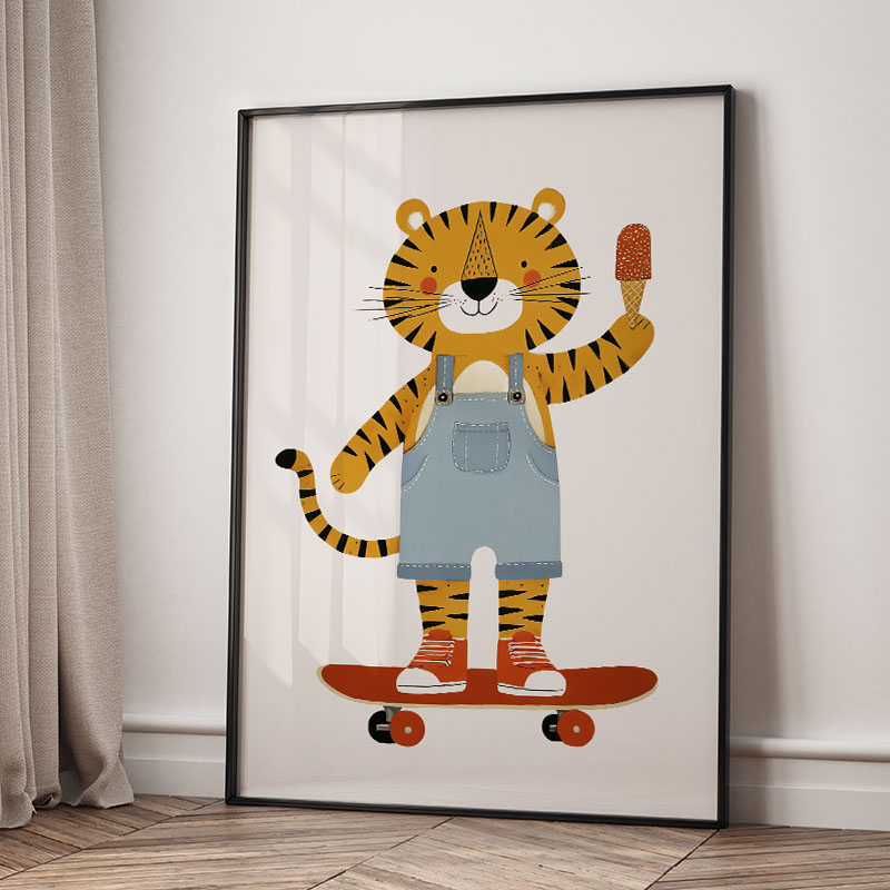 Забавные мультяшные животные:  – обзор и цена Baby Nursery Design