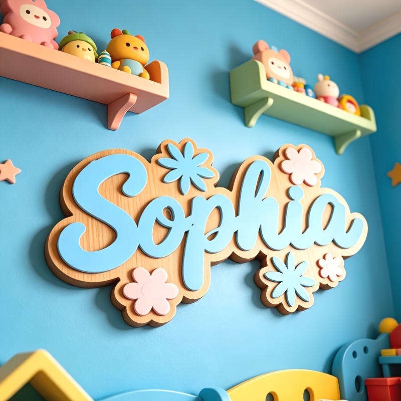 Персонализированная табличка с – обзор и цена Baby Nursery Name Sign