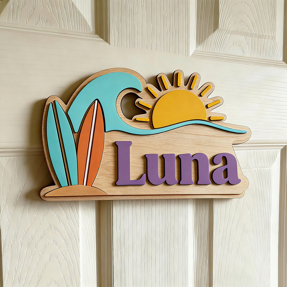 Персонализированная деревянная – обзор и цена Baby Nursery Name Sign
