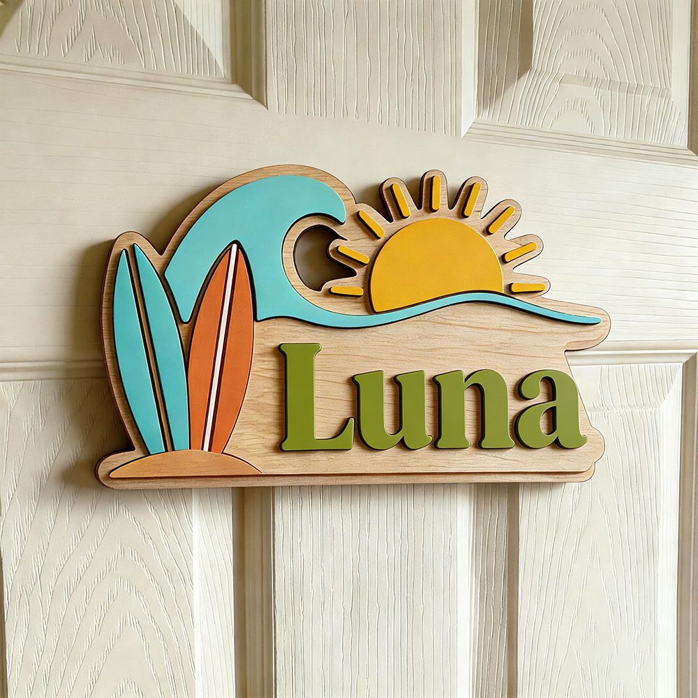Персонализированная деревянная – обзор и цена Baby Nursery Name Sign