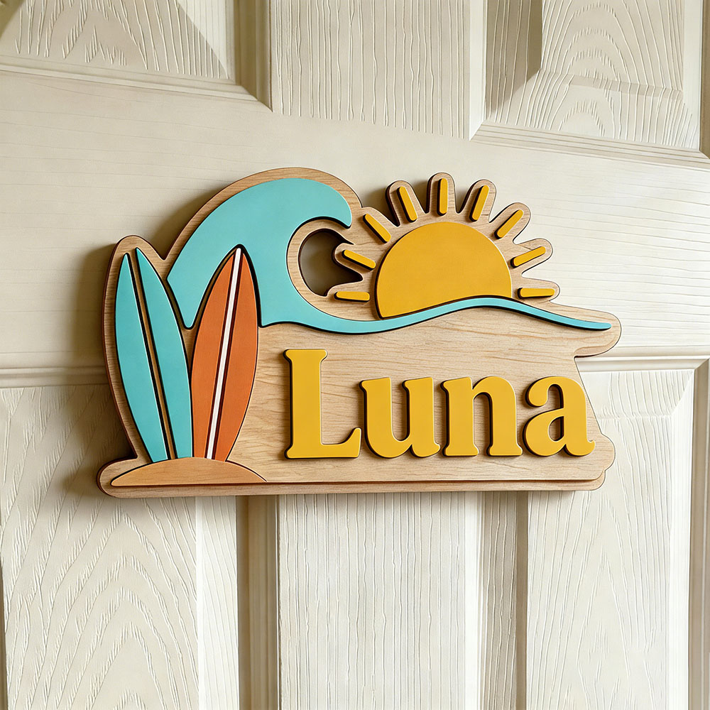 Персонализированная деревянная – обзор и цена Baby Nursery Name Sign
