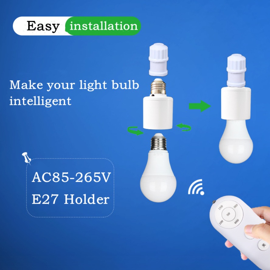 E27 60 Вт беспроводной пульт д – обзор и цена Baby Nursery Lamp