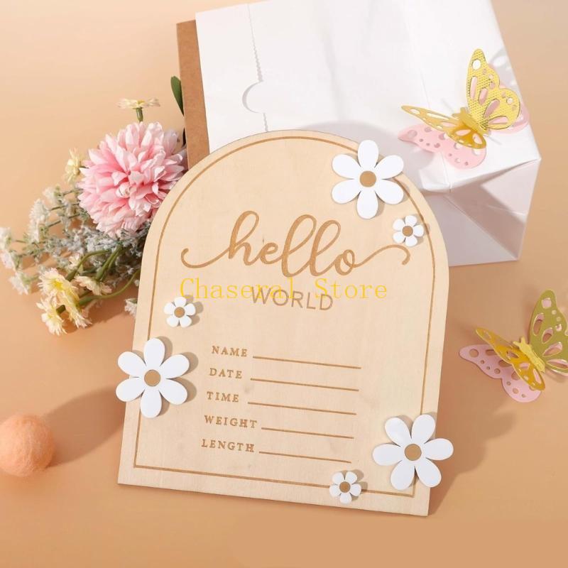 E7CE Hello Sign Деревянная таб – обзор и цена Baby Nursery Name Sign