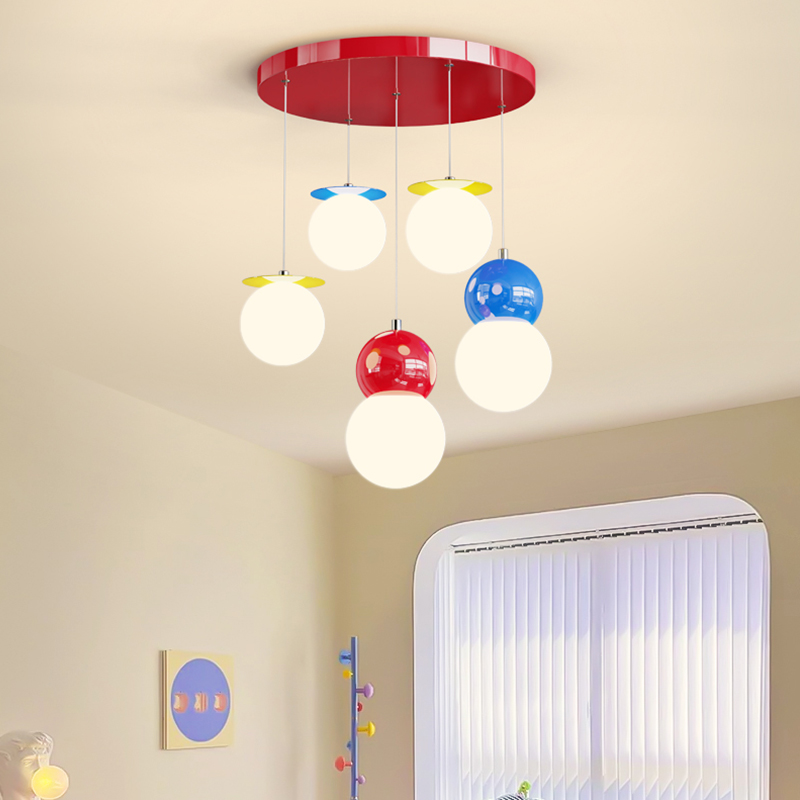 Люстра KAGU Bubble Ball - крас – обзор и цена Baby Nursery Light Fixture