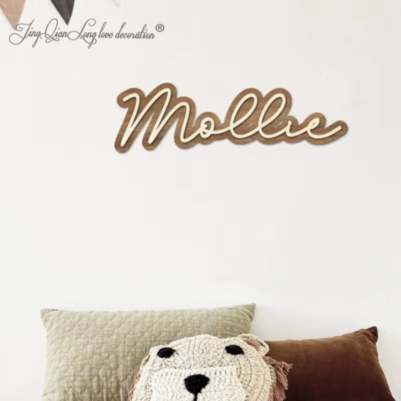 Изготовленная на заказ деревян – обзор и цена Baby Nursery Name Sign
