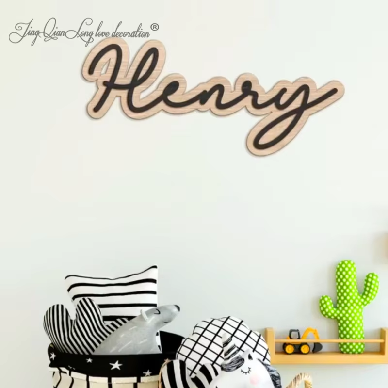 Изготовленная на заказ деревян – обзор и цена Baby Nursery Name Sign