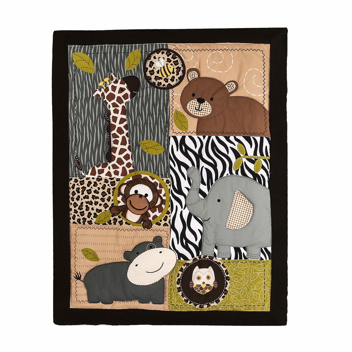 Комплект постельного белья для – обзор и цена Baby Nursery Jungle